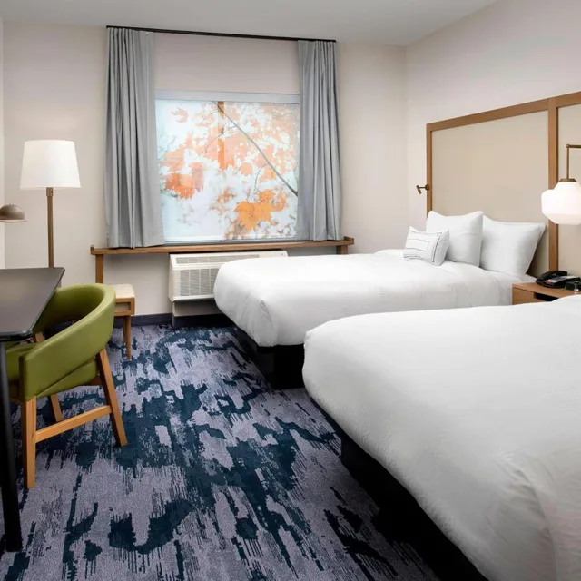 غرفة بسريرين كوين، Fairfield Inn & Suites By Marriott New Orleans Metairie 10/16