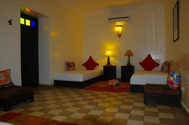 فيلا بسريرين كوين وسريرين منفصلين بـ5 غرف نوم بمسبح خاص، Essaouira Lodge 3/4