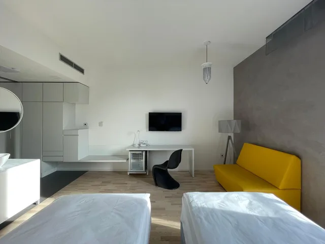 غرفة ديلوكس بسرير مزدوج أو سريرين منفصلين، Hotel Praha Liberec 4/9