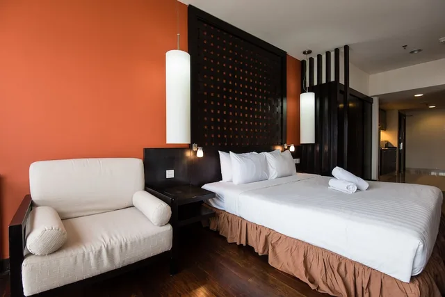 استوديو تنفيذي بسرير كينج بمطبخ صغير، Resort Suites At Bandar Sunway 2/5