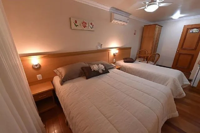 شقة بثلاثة أسرّة، Hotel Pousada Alto da Serra 1/2
