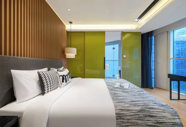 استوديو تنفيذي بسرير كوين، Citadines South Chengdu 4/10