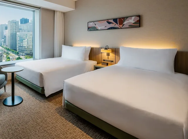 Deluxe, Twin Beds, Ocean View, High Floor, The Square hotel Yokohama Minatomirai 2/5