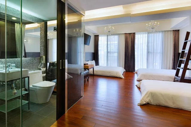 غرفة يابانية، Hotel Les Champs Hualien 1/1