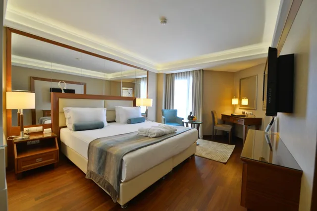 غرفة قياسية بسرير مزدوج أو سريرين منفصلين، Marigold Thermal And Spa Hotel Bursa 3/10