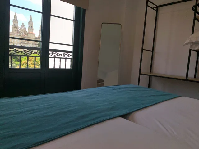 غرفة قياسية بسرير مزدوج أو سريرين منفصلين، Pombal Rooms Santiago 8/10