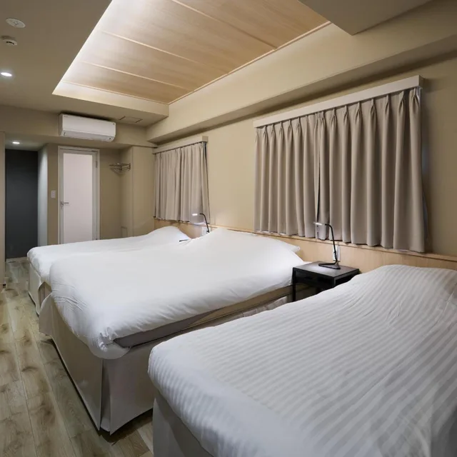 غرفة كومفورت ثلاثية، Shinjuku City Hotel N U T S 7/10