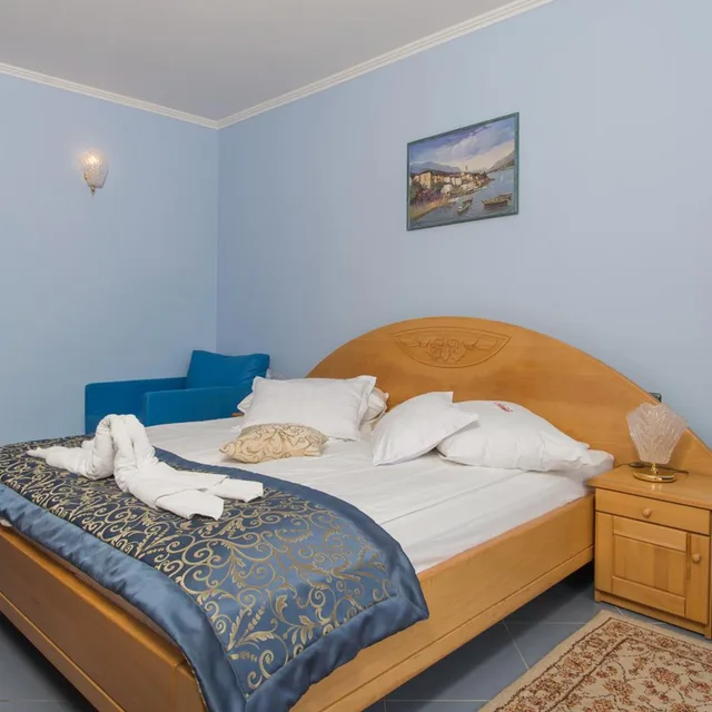 غرفة بسرير مزدوج، Hotel Miramare 3/6