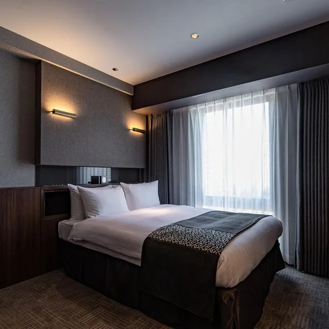 غرفة بسرير مزدوج مع سرير إضافي، Hotel Trad Hakata 6/10