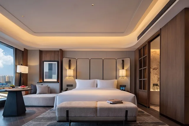 غرفة تنفيذية بسرير كوين، Wyndham Changsha Yanghu 1/3