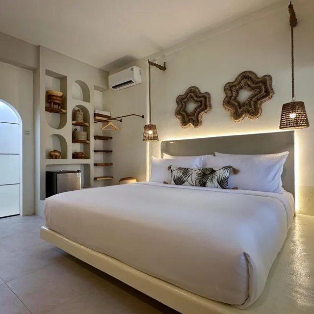 غرفة بريميير بسرير كينج بشرفة، El Tropico Boutique Hotel 4/9