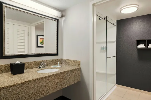 جناح بسرير كينج بشرفة بغرفة نوم واحدة مع أريكة، Courtyard Marriott Greenville 6/6