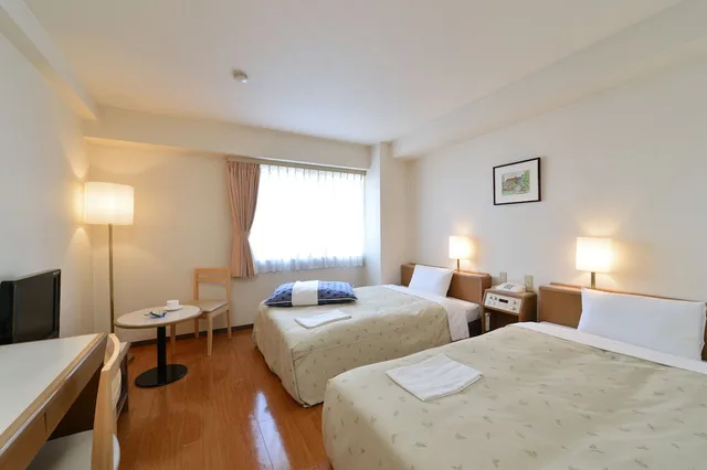 غرفة بسريرين منفصلين للمدخنين، Sapporo Clark Hotel 1/9