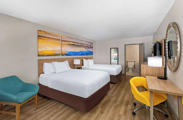 غرفة بسريرين كوين لذوي الإعاقة، Days Inn by Wyndham - St. George, SC 1/2