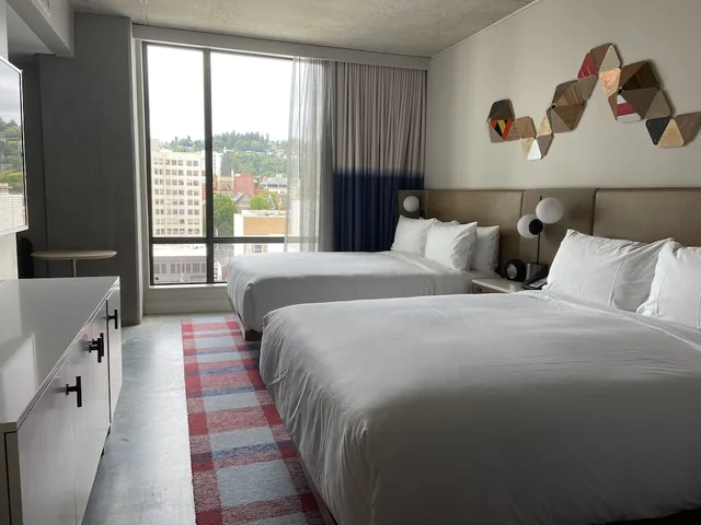 غرفة بسريرين كوين، Hyatt Centric Downtown Portland 1/4