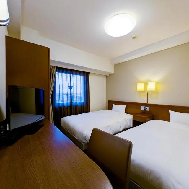 Standard, Twin Beds, Smoking, Hotel Route-Inn Towada 1/4