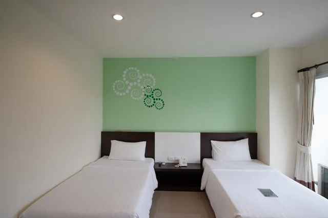 غرفة قياسية بسريرين منفصلين، Phavina Hotel & Grand Boutique Rayong 4/10