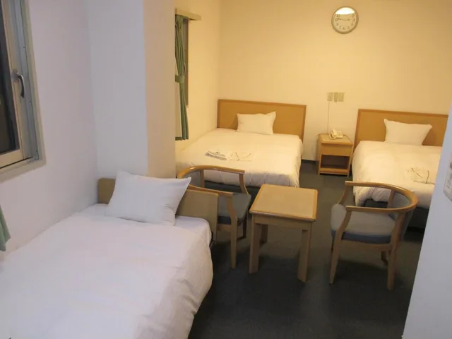 غرفة قياسية ثلاثية بثلاثة أسرّة، Hotel Green Well 2/5