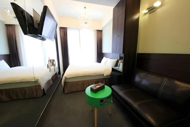 Comfort, Double Bed, Hotel Les Champs Hualien 1/2