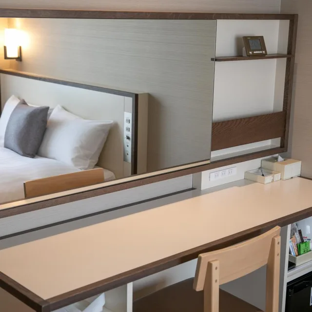 غرفة بسرير مزدوج، Fukuoka U-Bell Hotel 4/10