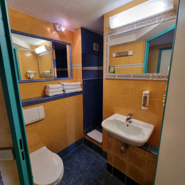 غرفة قياسية بسريرين منفصلين، Hotel Le Relais Pau Lons 5/6