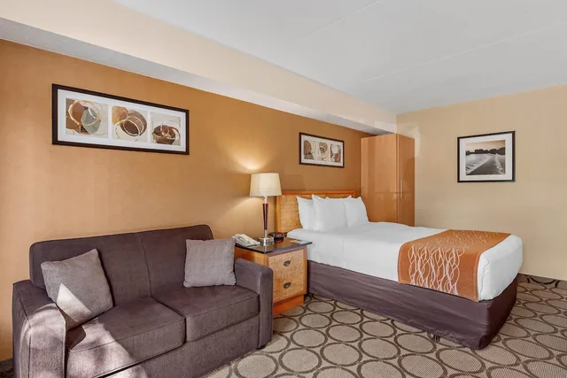غرفة كومفورت بسرير كوين مع أريكة، Comfort Inn Brantford 5/10