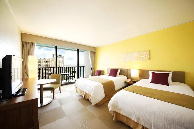 Beach, Twin Beds، Guam Reef Olive Spa Resort 1/3