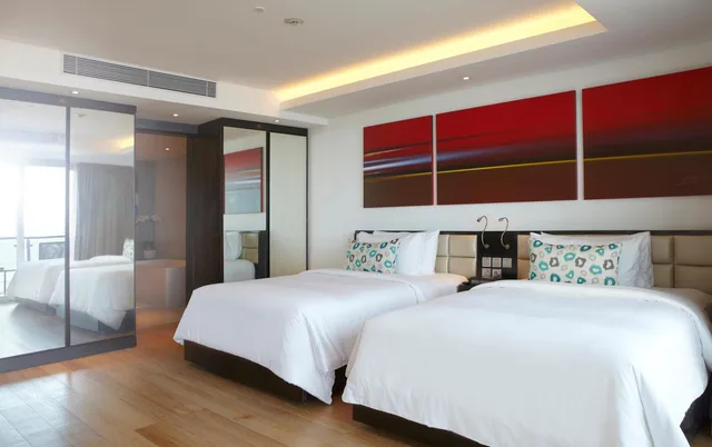 بنتهاوس بسريرين منفصلين وسريرين كينج، Double-Six Luxury Hotel Seminyak 1/2