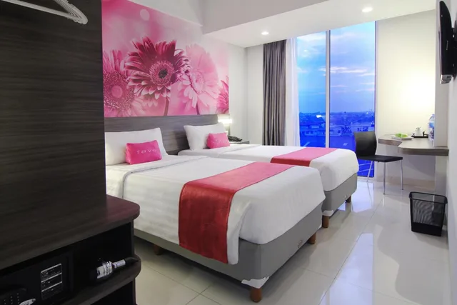 غرفة سوبيريور بسرير مزدوج، favehotel Pekanbaru 6/8