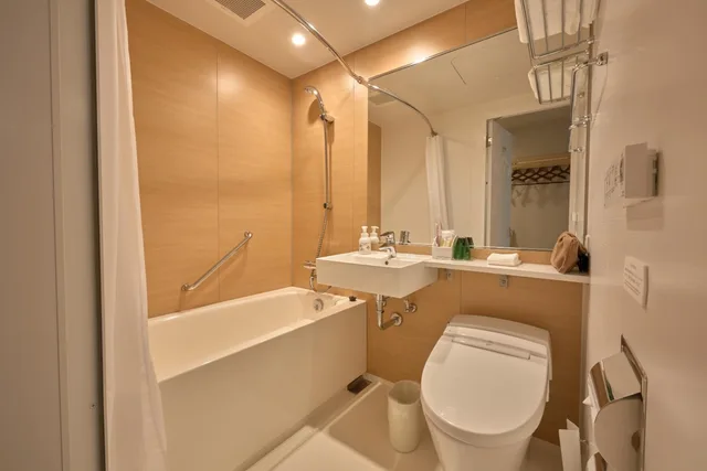 غرفة قياسية بسريرين منفصلين مع دخول الصالة، Hotel INTERGATE KANAZAWA 3/3