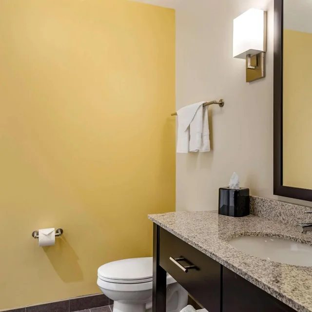 غرفة قياسية بسريرين كوين بحوض استحمام لذوي الإعاقة، Sleep Inn & Suites Great Falls Airport 4/4