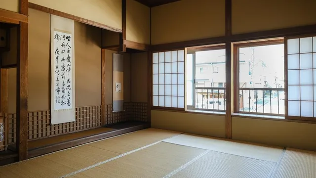 غرفة يابانية أساسية بأرضية تاتامي، Shinshu Zenkoji Yakuoin 1/1