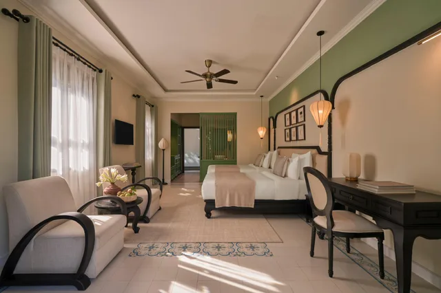 فيلا بريميير بإطلالة على المسبح بشرفة، Grand Signature by M Village Hoi An Resort, a brand of Modern Village Lifestyle 2/2