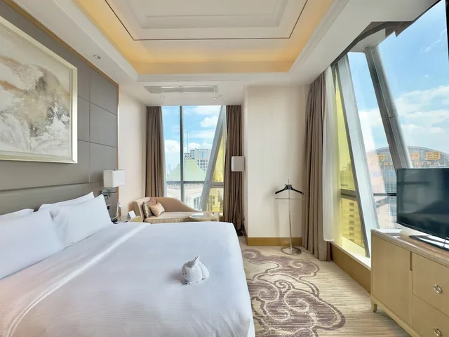 جناح تنفيذي بسرير كينج مع دخول صالة النادي، DoubleTree by Hilton Hotel Guangzhou 1/7