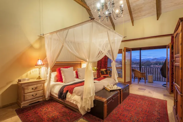 غرفة سوبيريور بسرير مزدوج بإطلالة على الجبل، De Zeekoe Guest Farm 1/3