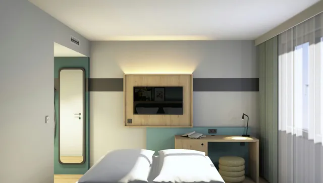 غرفة بسرير كوين مع أريكة، Spark by Hilton Essen City Centre 9/10