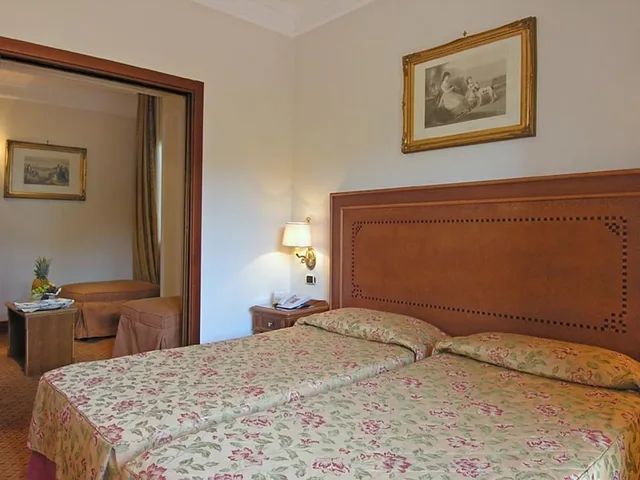 غرفة عائلية، Pinewood Hotel Rome 2/6