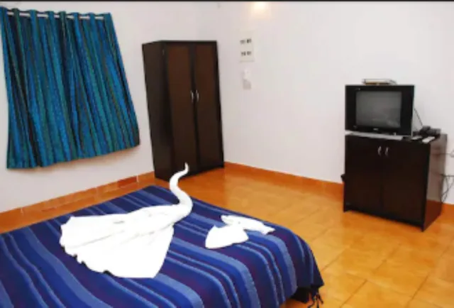 غرفة قياسية بسرير مزدوج بإطلالة على الحديقة، Santana Beach Resort 1/1