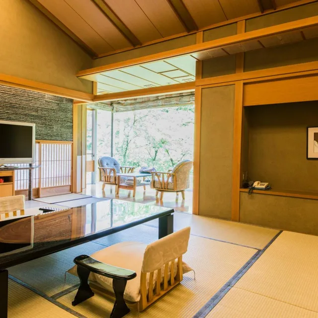 Japanese, Deluxe, Outdoor Bath، Bettei Senjyuan 1/2