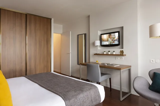 استوديو بسرير كوين، Residence Inn by Marriott Lille 3/7
