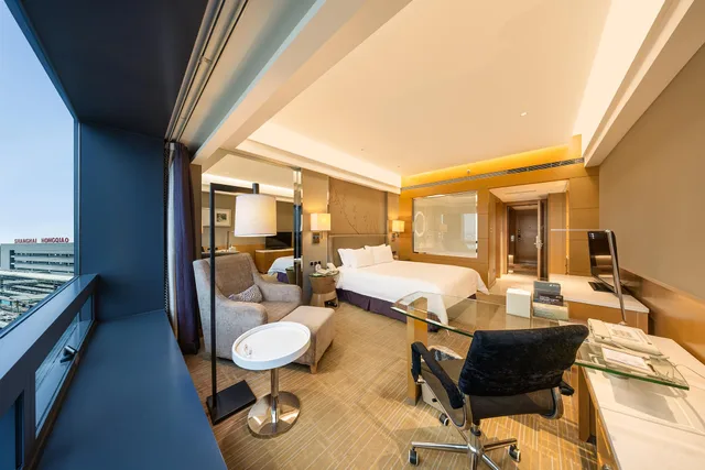 غرفة تنفيذية، Shanghai Hongqiao Airport Boyue Hotel - AirChina 5/5