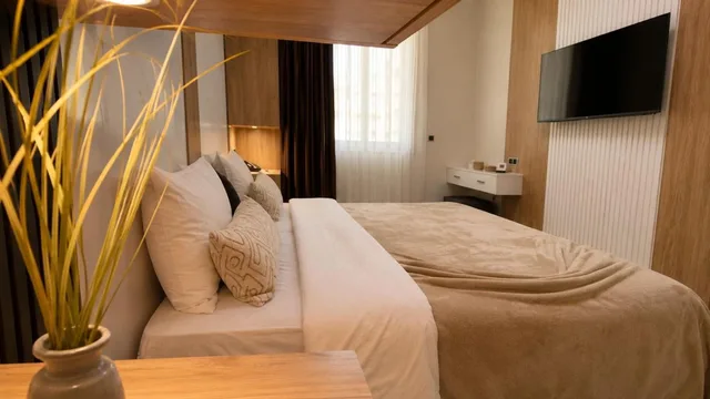 غرفة قياسية بسرير مزدوج، Hotel Vents des Iles 2/9