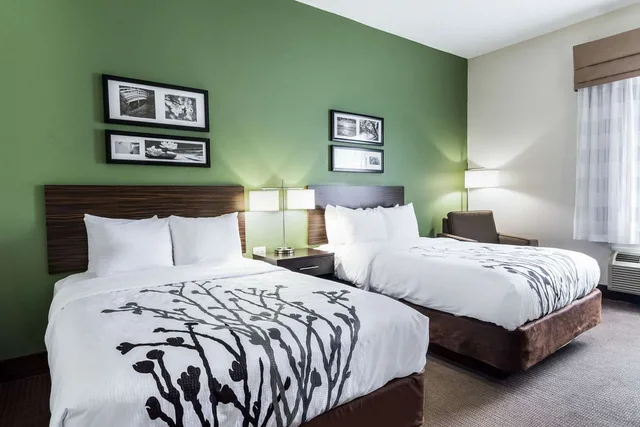 غرفة بسريرين مزدوجين، Sleep Inn and Suites Smithfield Near I-95 1/2