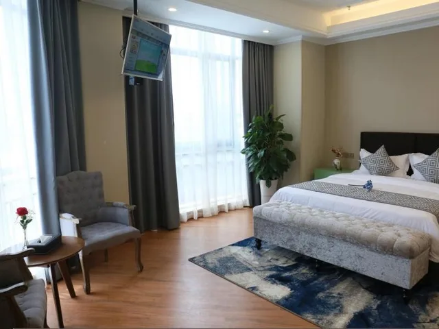 غرفة سوبيريور بسريرين منفصلين، GreenTree Inn (Suqian Yanghe New District Xuhuai Road) 1/2