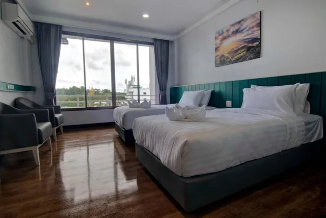 غرفة سوبيريور بسريرين منفصلين، Grandview Landmark Betong Hotel 1/5