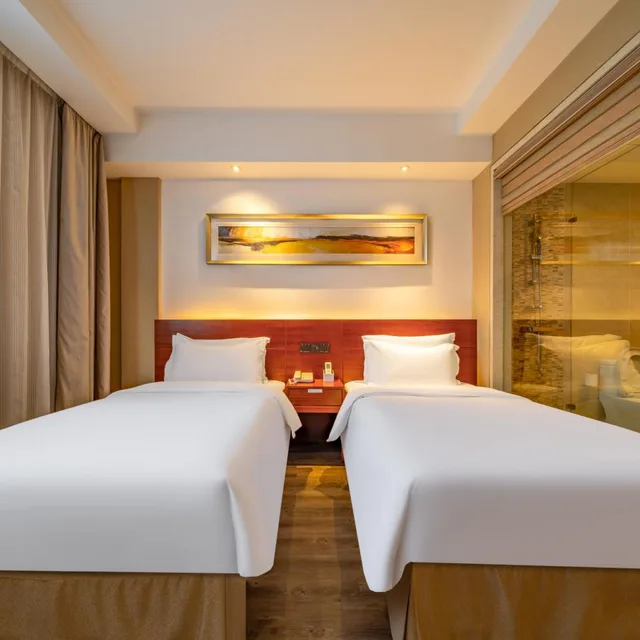 غرفة قياسية بسرير مزدوج، Maixinge Boutique Hotel Chuansha Branch 5/10