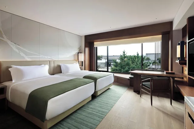 غرفة بسرير مزدوج بإطلالة، HOTEL THE MITSUI KYOTO, a Luxury Collection Hotel & Spa 5/10