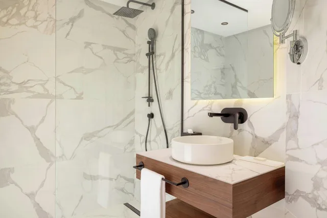 غرفة بسريرين منفصلين بإطلالة على الحديقة، Marriott Meridien N'fis 4/16