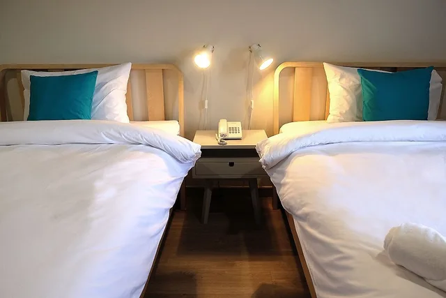 غرفة قياسية بسريرين منفصلين، Siam Mansion Hat Yai 4/6