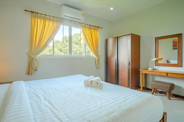 جناح عائلي بسريرين كينج بغرفتي نوم، Maikhao Beach Residence 2/4